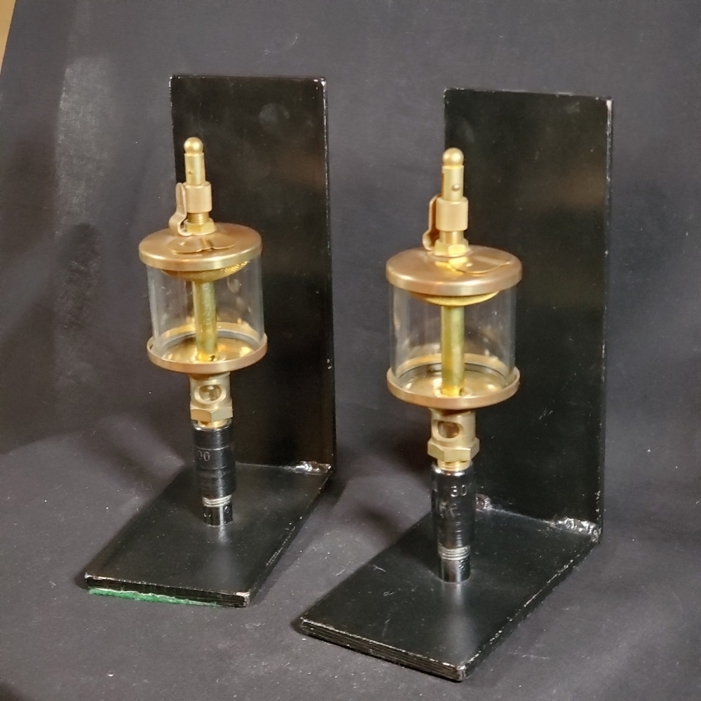 Unique Oiler Bookends